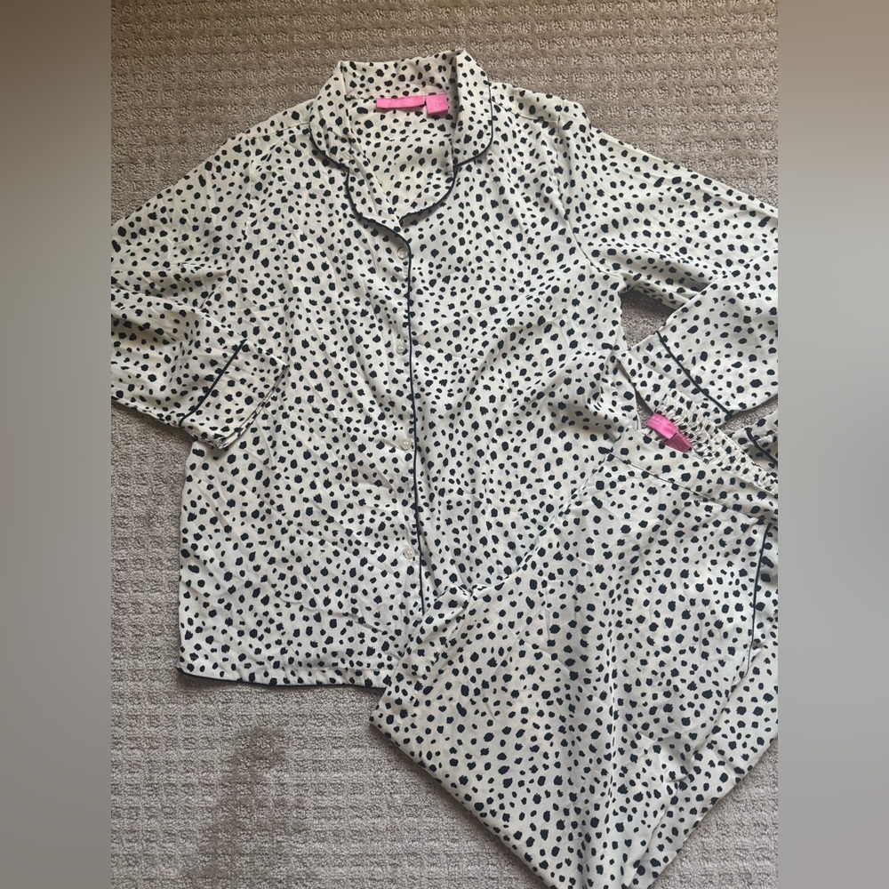 Isaac Mizrahi sleep wear set pijamas size medium